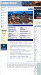 Mobile Screenshot of explorenepal.com